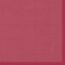 Салфетки 20бр Linen червени